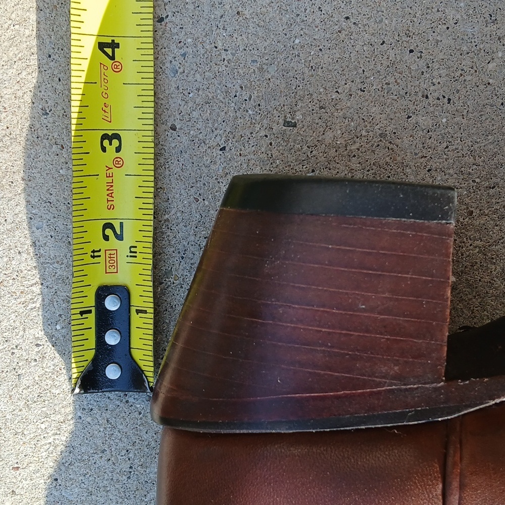 TECOVAS THE DAISY LEATHER Ankle Boots Size 9 - Picture 12 of 14